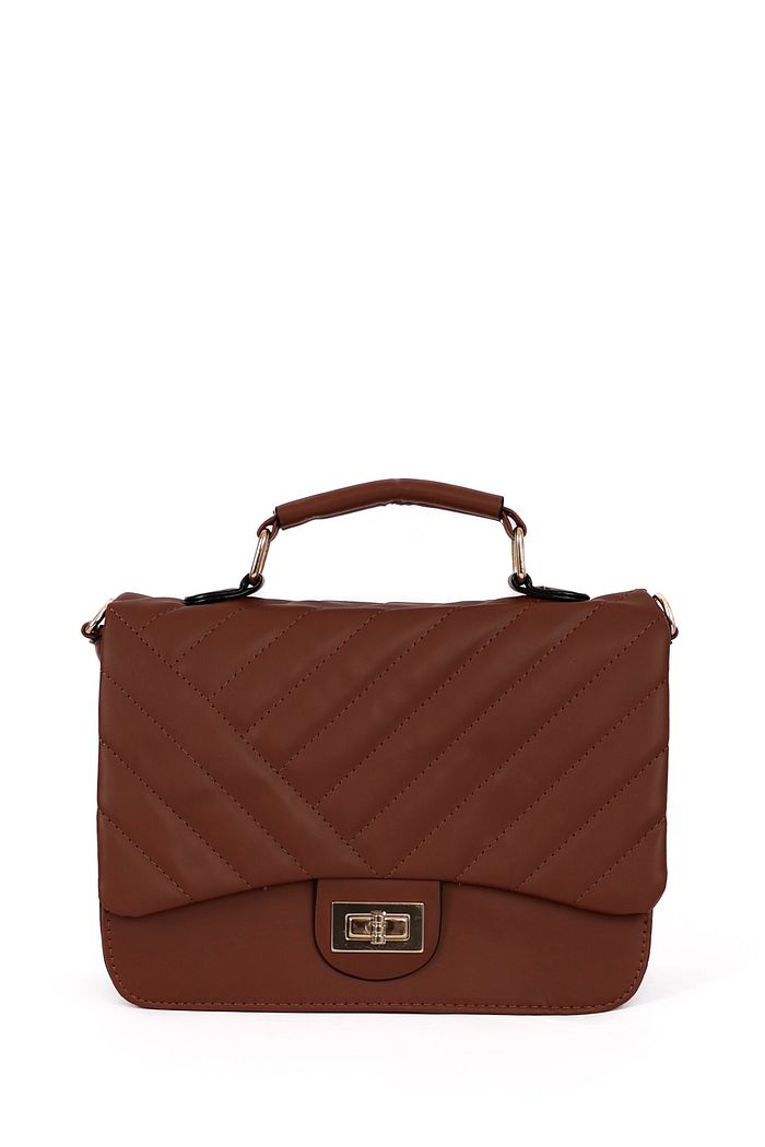 BOLSA COURO ECO PAOLA - TELHA