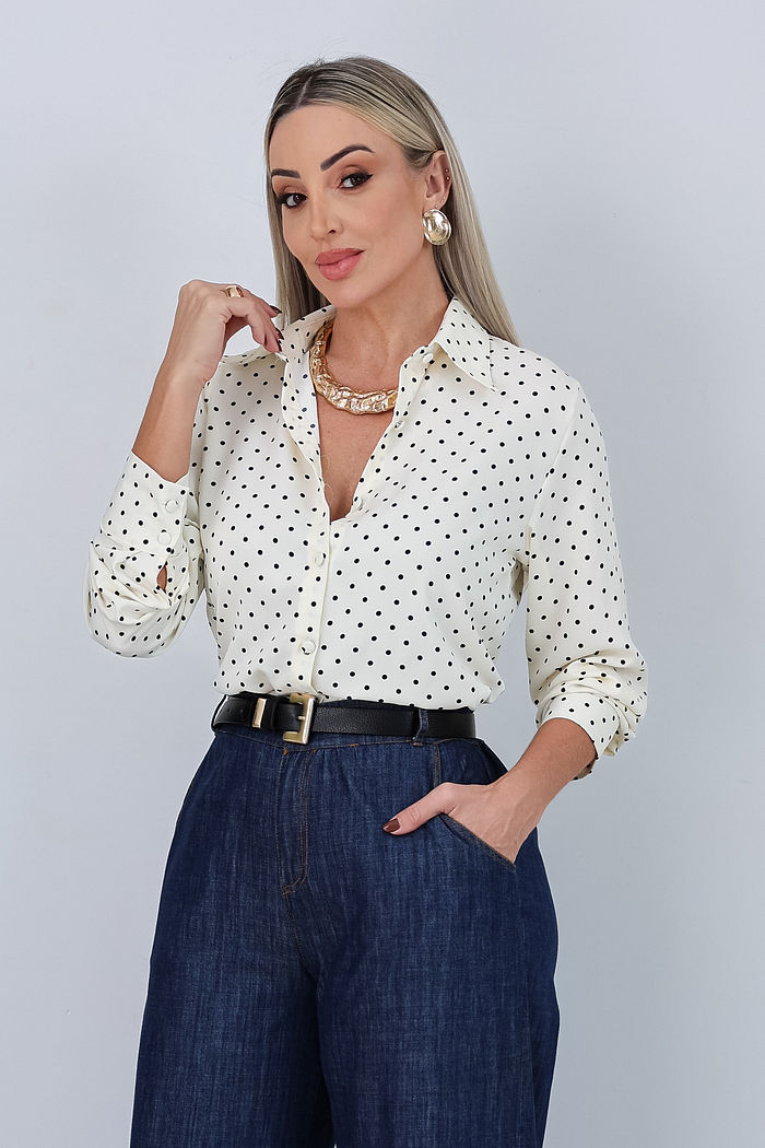 CAMISA MANGA LONGA IARA - OFF