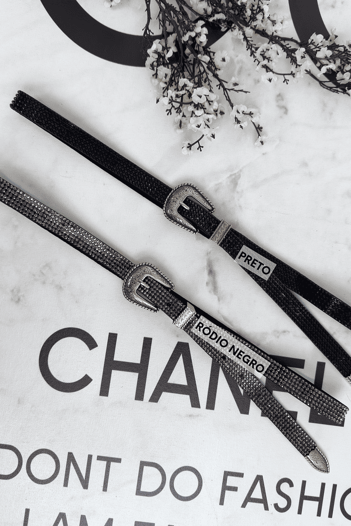 CINTO SINTETICO C/ BRILHO TALIA