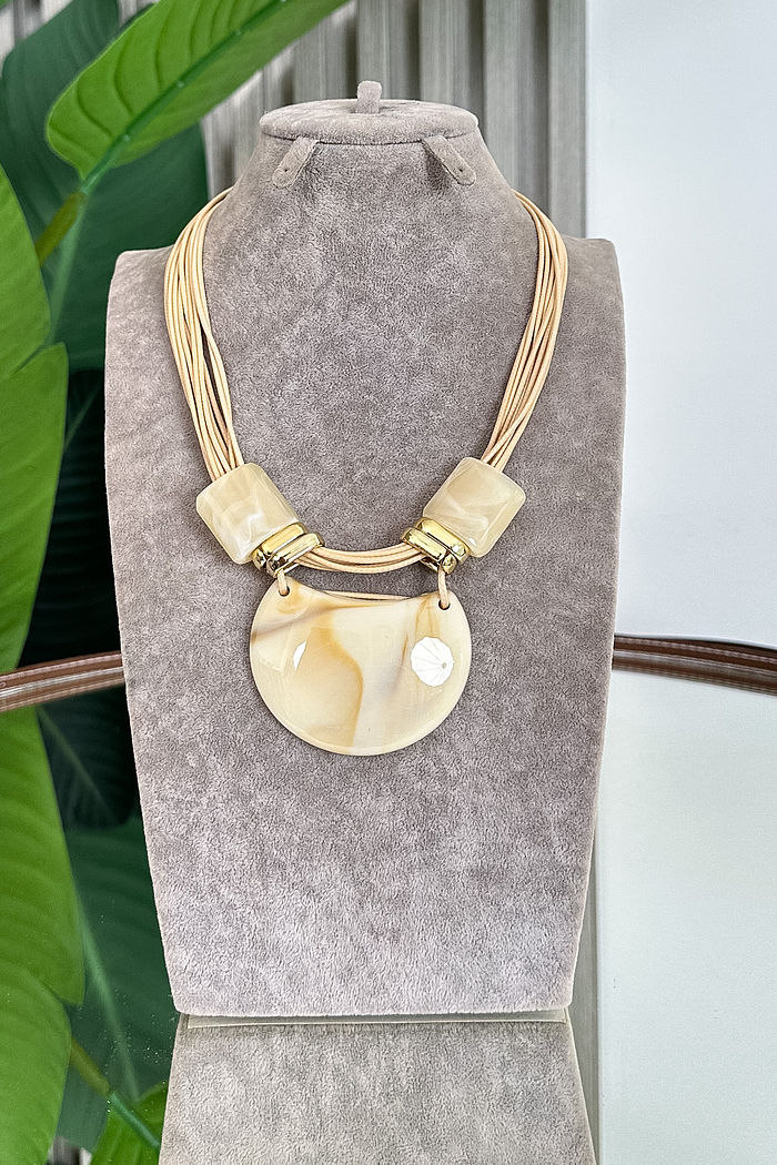 COLAR ANDREIA - BEGE