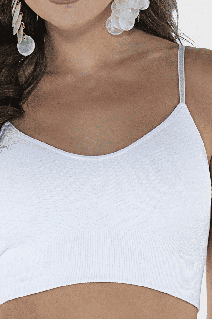 SUTIÃ TOP PARTY DEMILLUS KESSIA - BRANCO