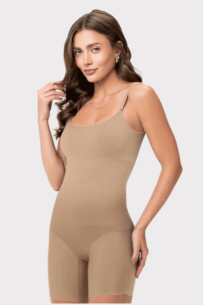 MACAQUINHO MODELADOR C/ BOJO REMOVÍVEL INVISIBLE LASER ZEE RUCCI TATIANE - BEGE