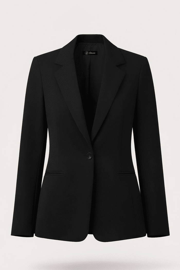 BLAZER ALFAIATARIA FERNANDA - PRETO