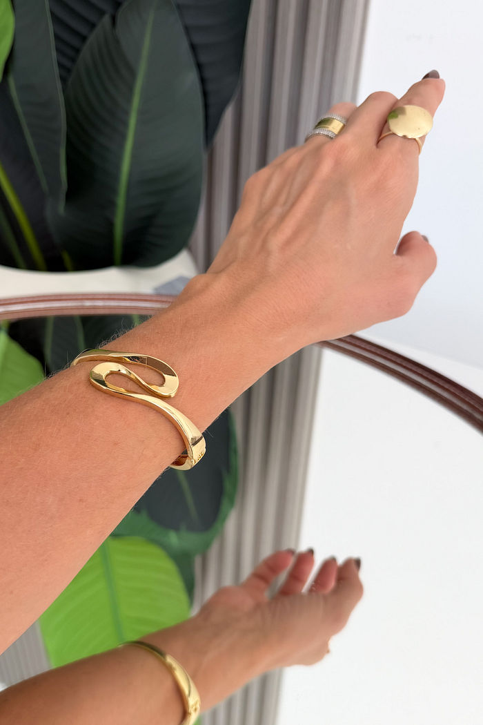 BRACELETE DOURADO ÚRSULA