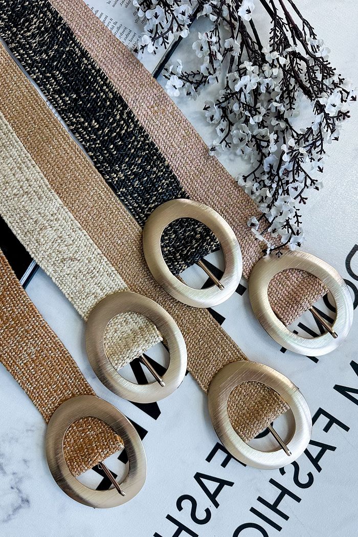 CINTO DE PALHA C/ ELASTEX VIRGINIA