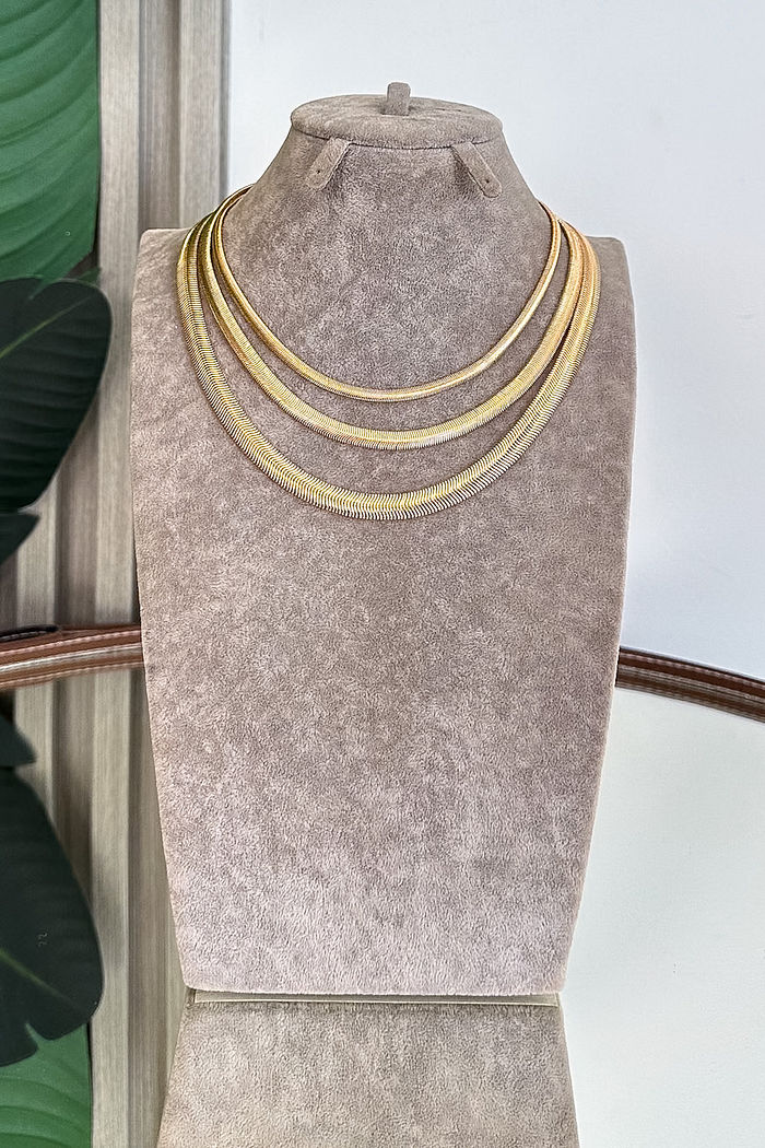 COLAR DOURADO 3 EM 1 JOICE