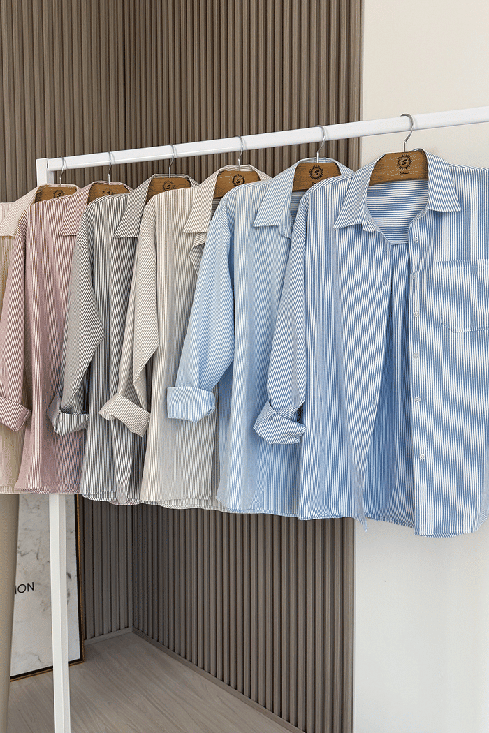 CAMISA OVERSIZED MANGA LONGA ANGELINA