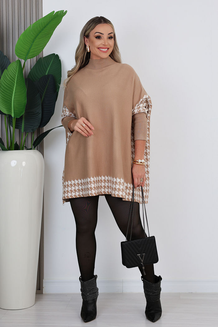 MAXI TRICOT MODAL MAIARA - BEGE