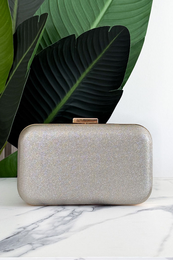 BOLSA CLUTCH DOURADO CISSA