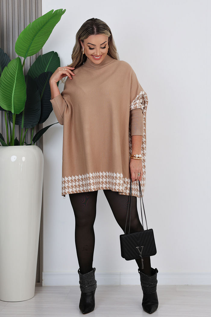 MEIA TRANSLÚCIDA PELUCIADA