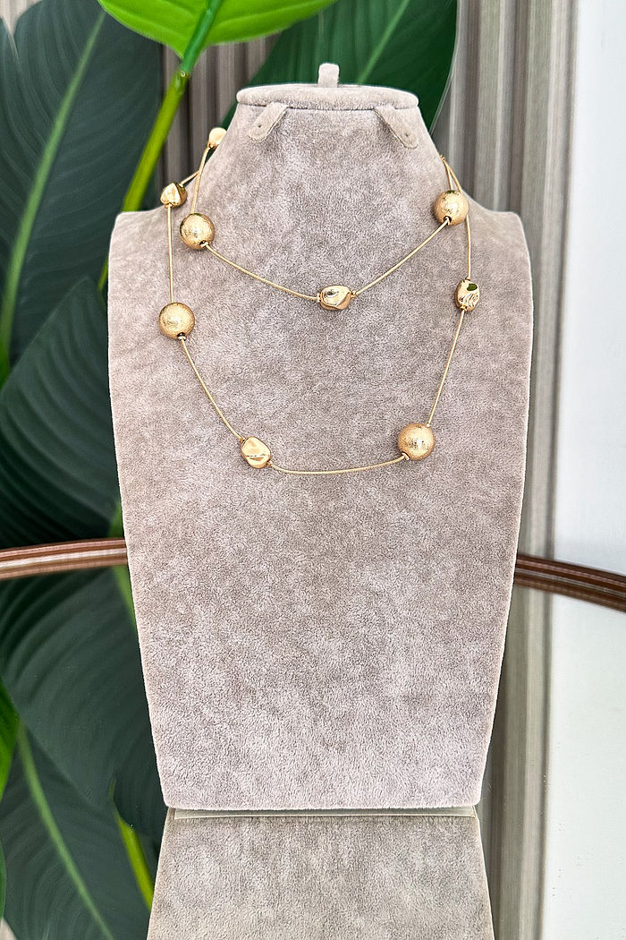 COLAR DOURADO MÔNICA