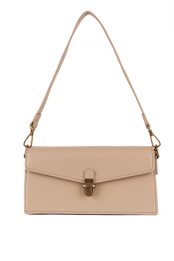 BOLSA COURO ECO CHARLENE - BEGE