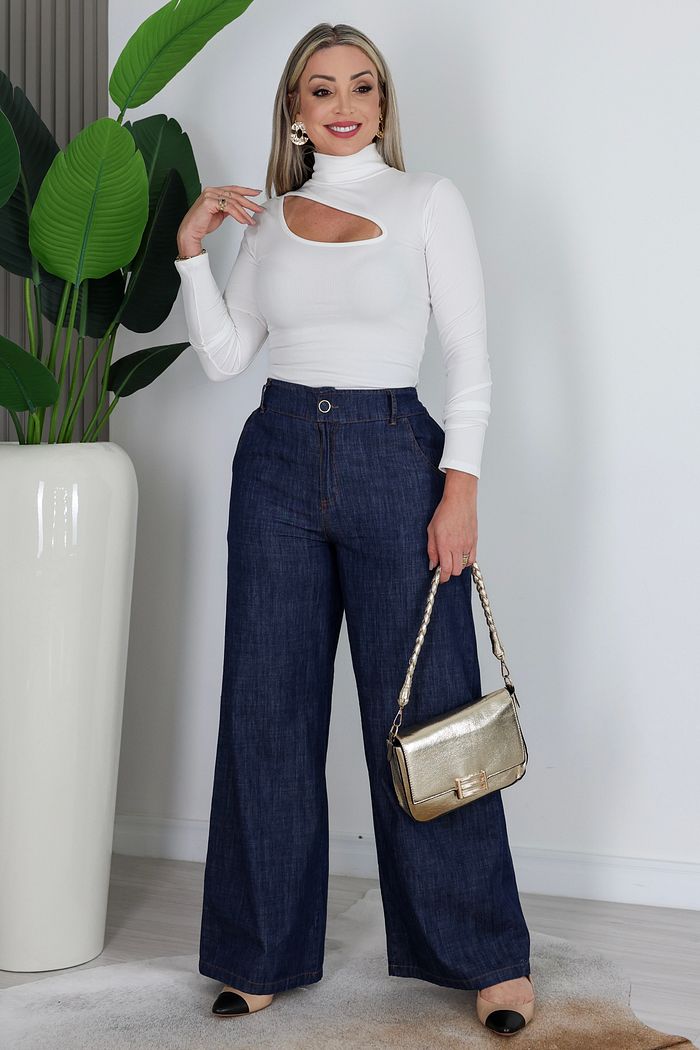 BLUSA MANGA LONGA KELY - OFF