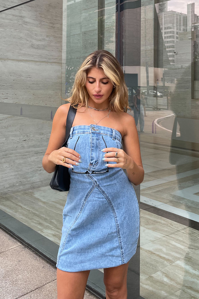 Dress Jeans Tomara Que Caia