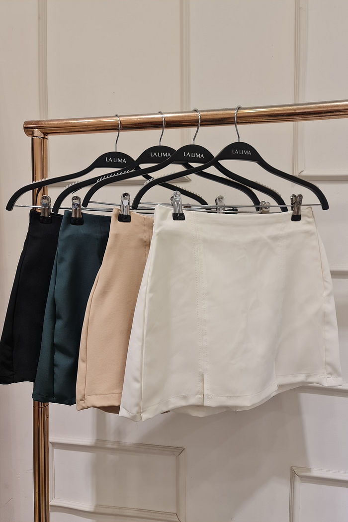 Short Saia Melissa Alfaiataria Cores