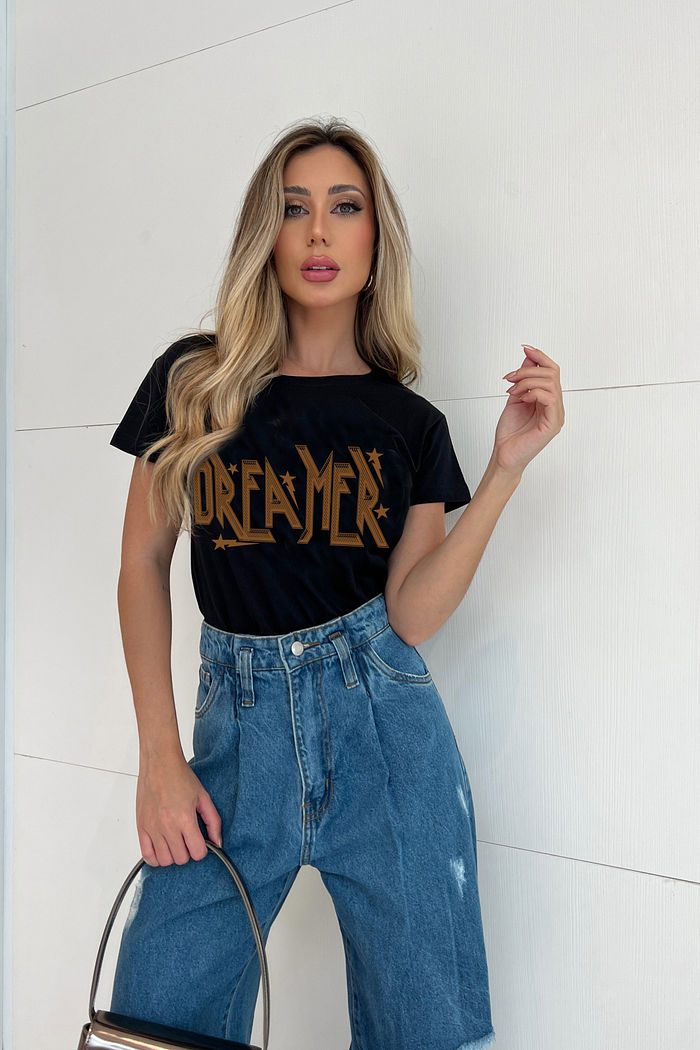 Tshirt Dreamer Preto