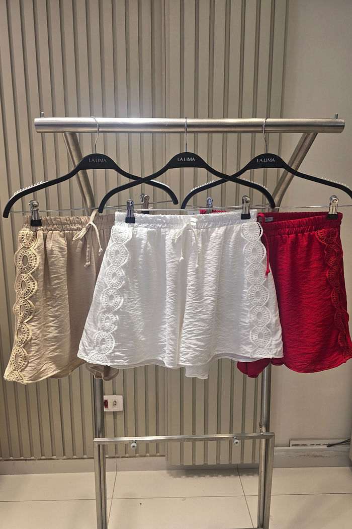 Short Renda Grace 3 Cores