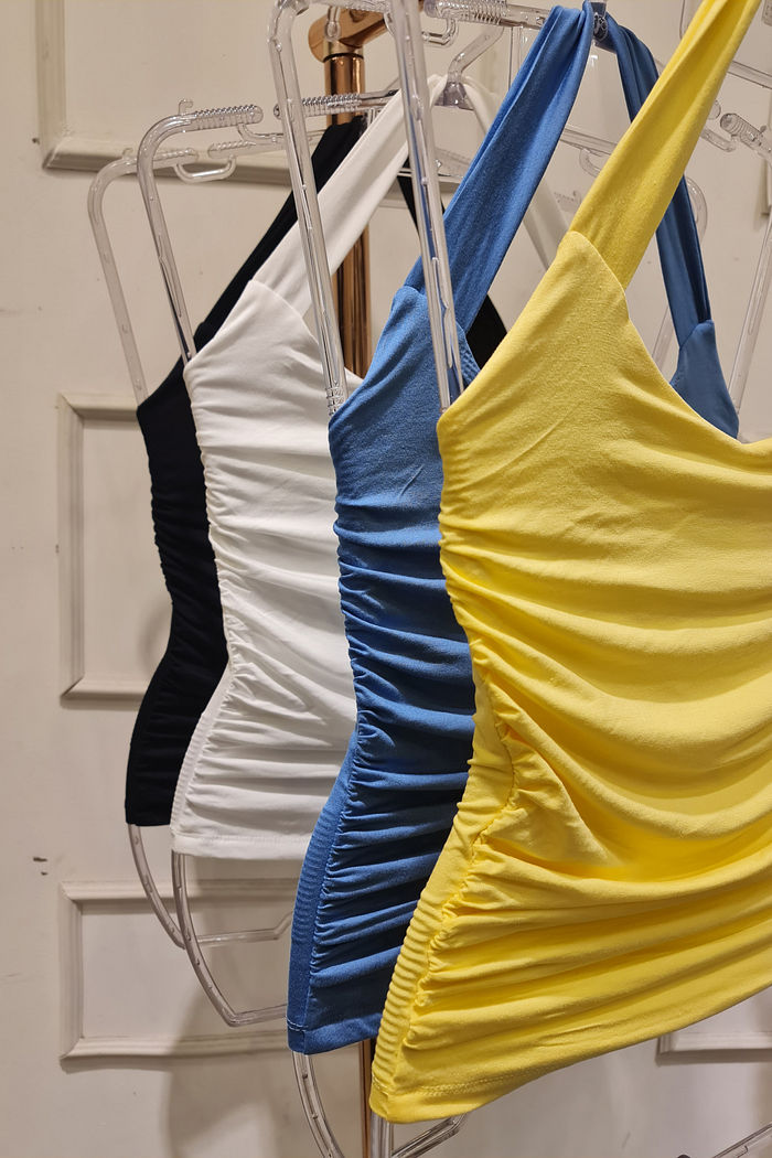 Blusa Frente U Básica 4 Cores