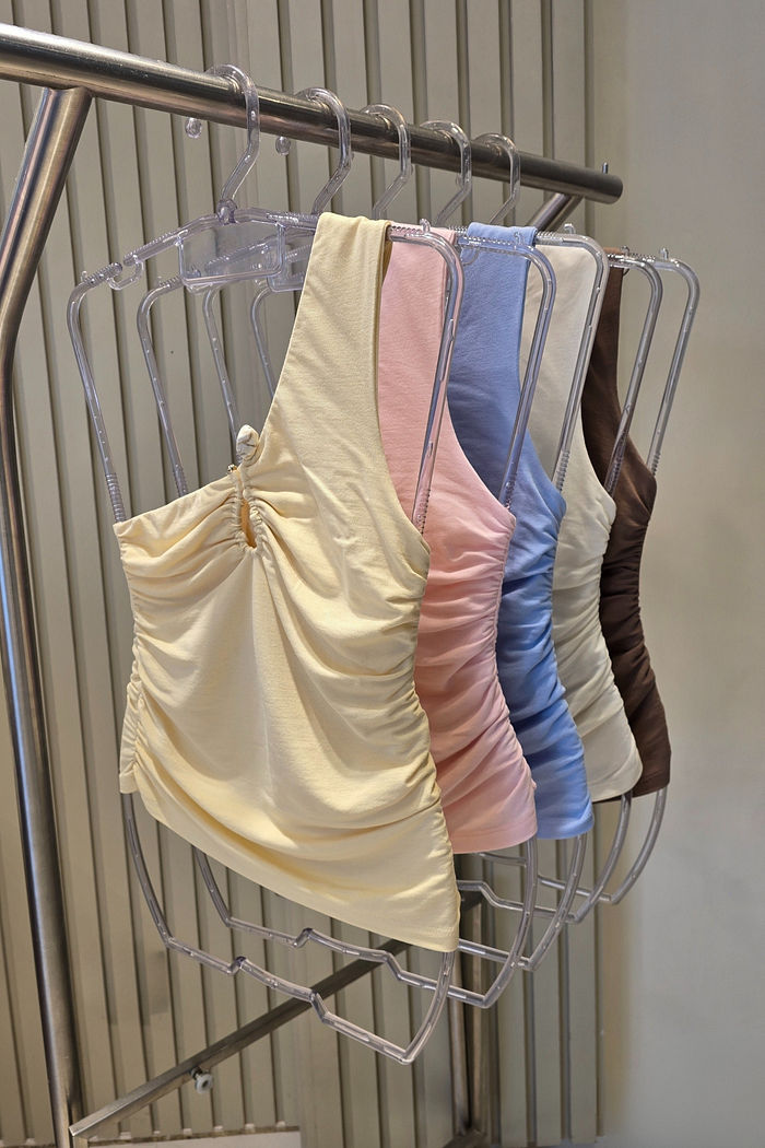 Blusa 1 Ombro com Fivela 5 Cores