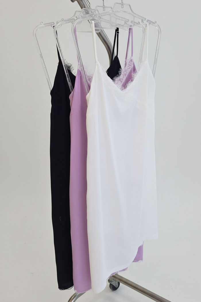 Vestido Midi Longo Renda Viscose 3 Cores