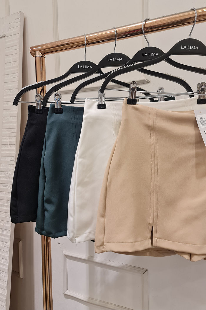 Short Saia Melissa Alfaiataria Cores