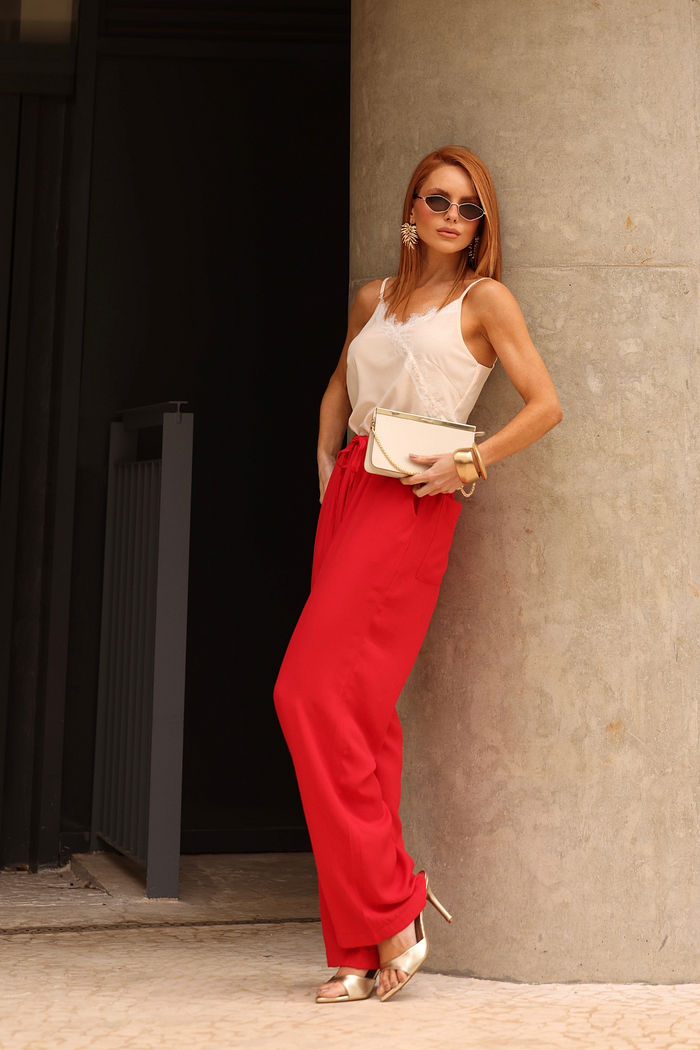 Calça Pantalona Karen 3 Cores