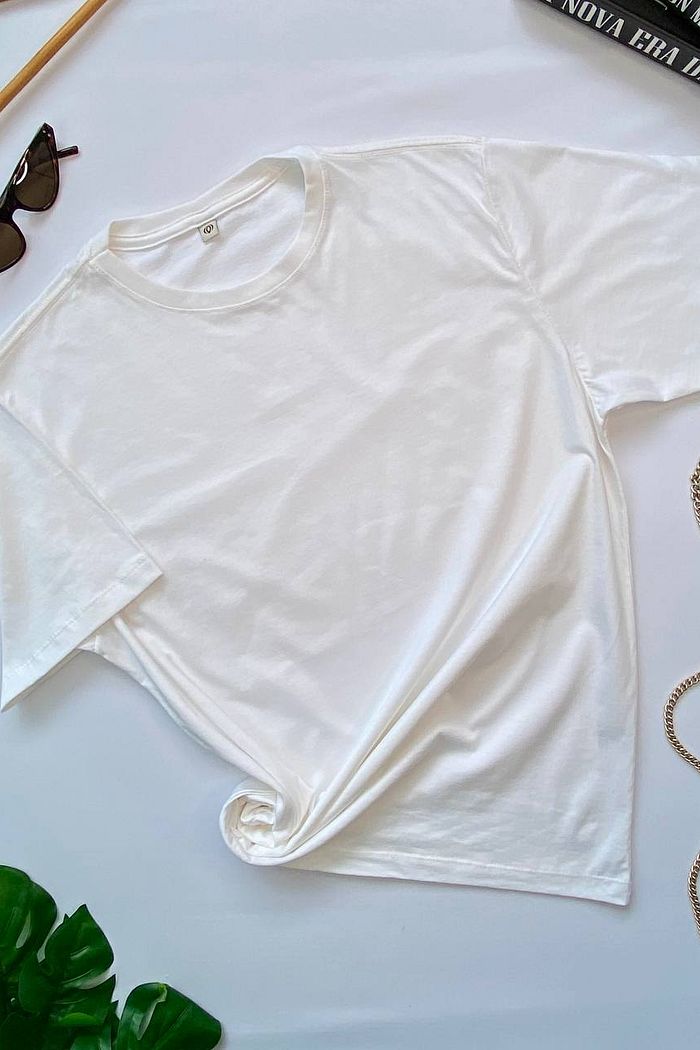 Max Tee Unissex Básica Neve