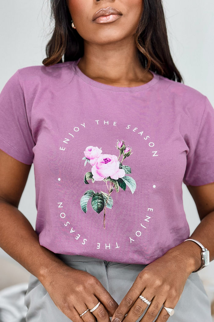 T-Shirt Enjoy the Season DTF - Alfazema