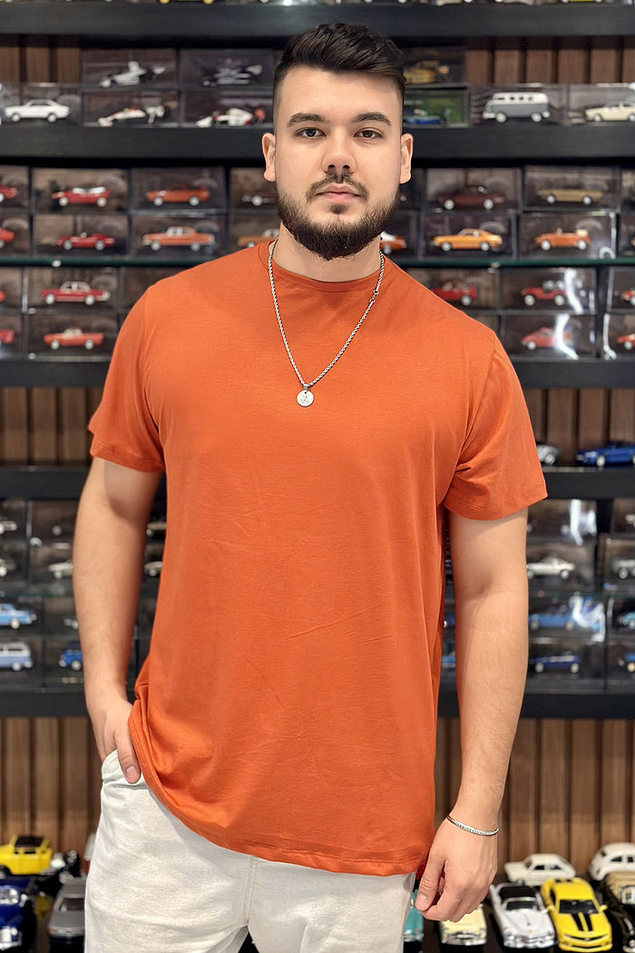 Max Tee Unissex Básica Telha