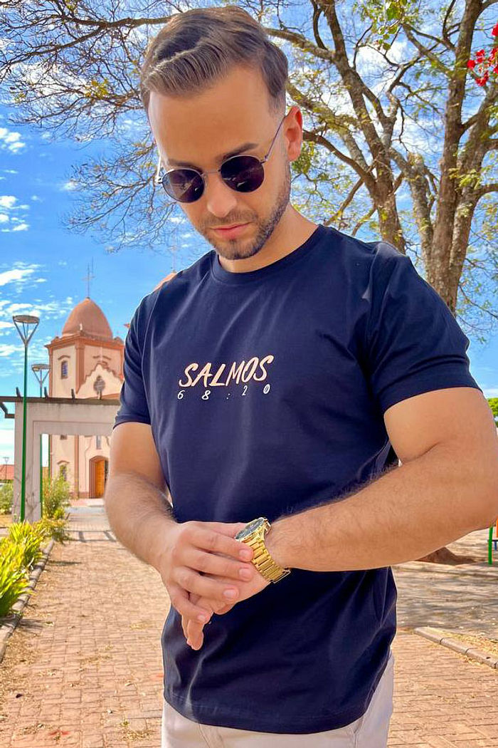 Max Tee Unissex O nosso Deus DTF - Preto