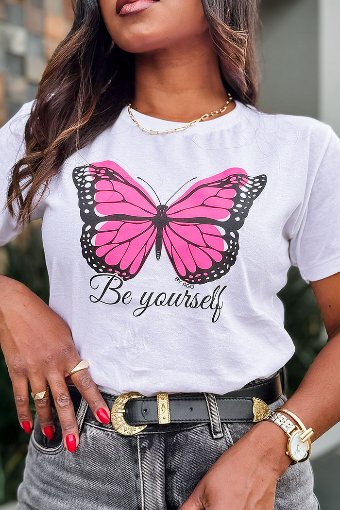 T-Shirt Be Yourself - Neve