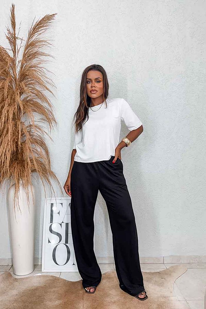 Blusa Bianca Moletinho - Off White