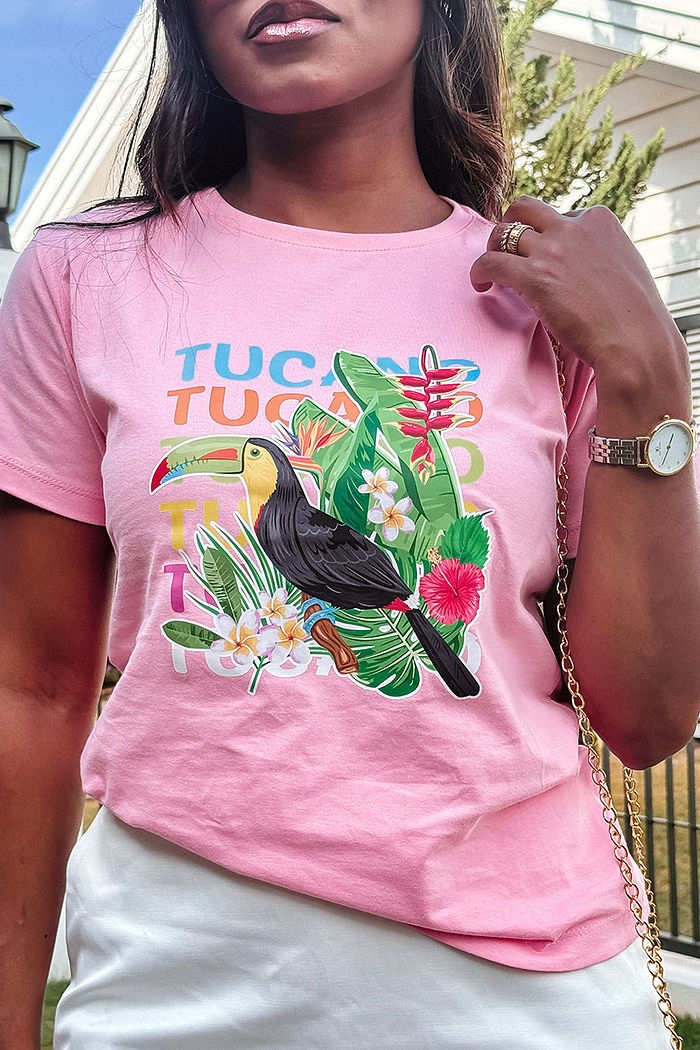 T-Shirt Tucano DTF - Blush