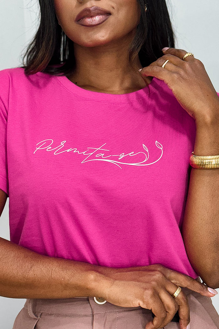 T-Shirt Permita-se AR - Pitaia