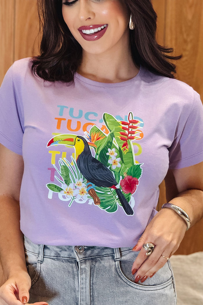 T-Shirt Tucano DTF - Alfazema