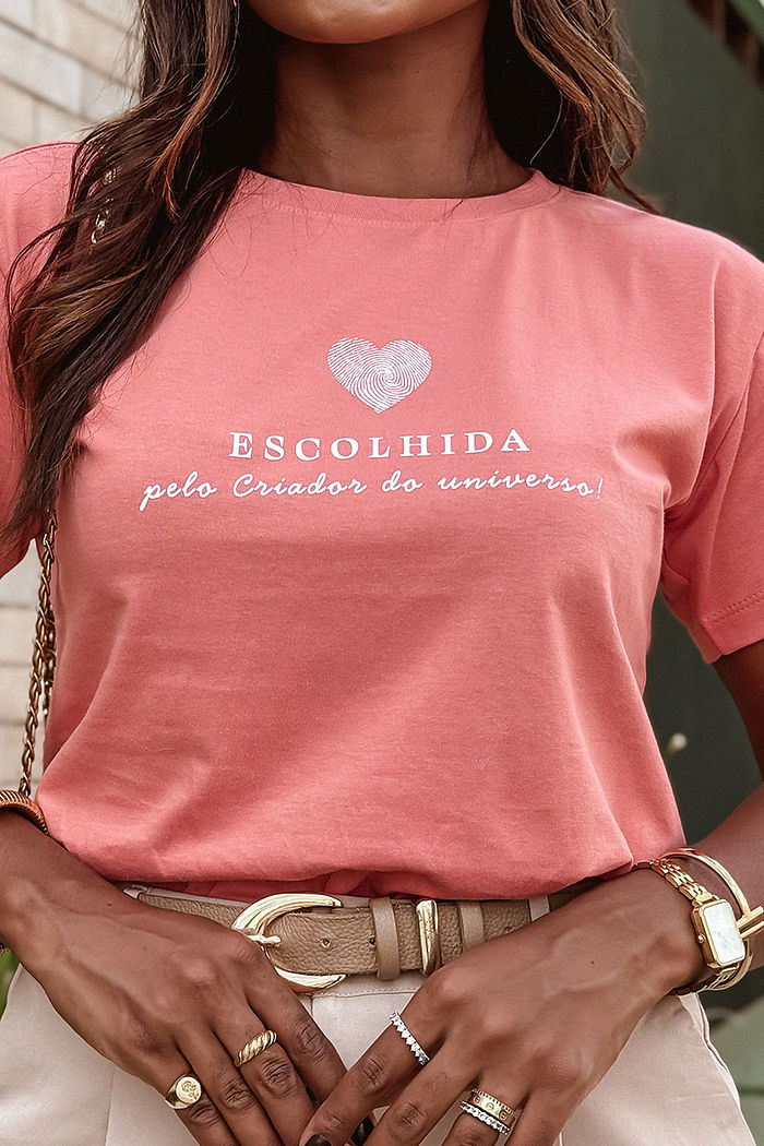 T-Shirt Escolhida pelo Criador DTF - Abóbora