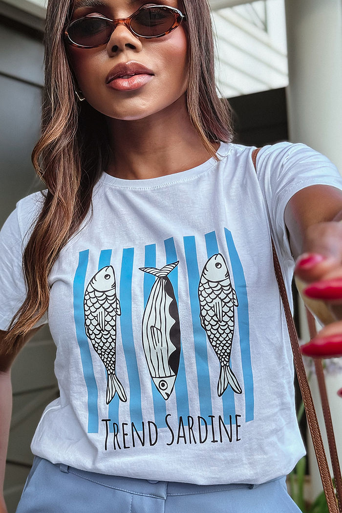 T-Shirt Trend Sardine DTF - Neve