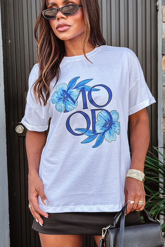 Oversized feminina Mood DTF - Neve