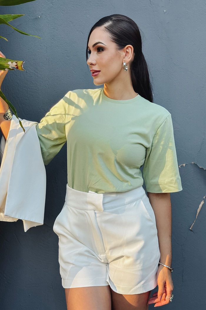 Blusa Gringa Verde chá