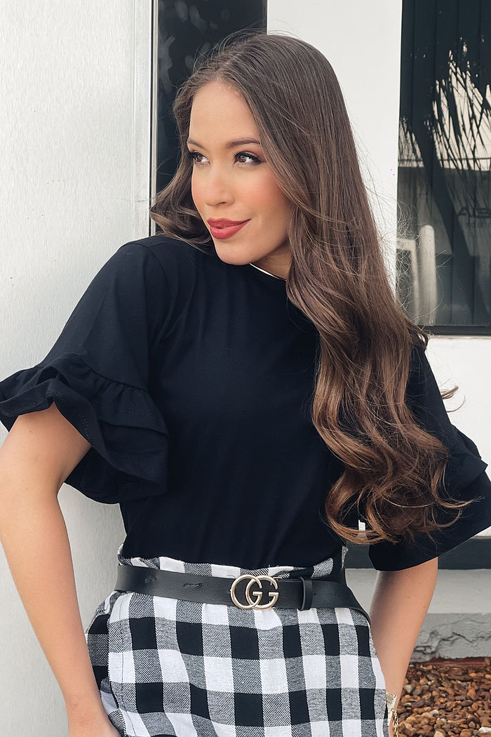 Blusa Sofia Preto