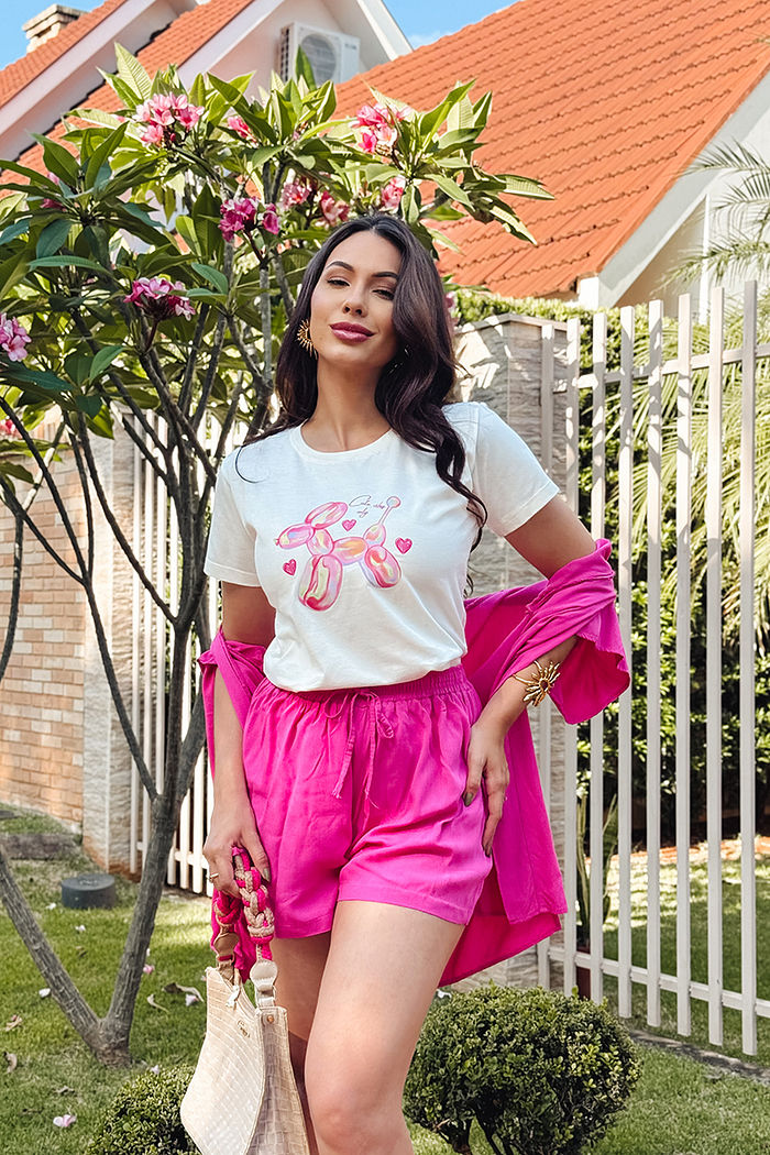 T-Shirt Cute vibes only DTF - Off