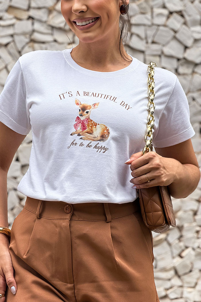 T-Shirt It's a beautiful day DTF - Neve