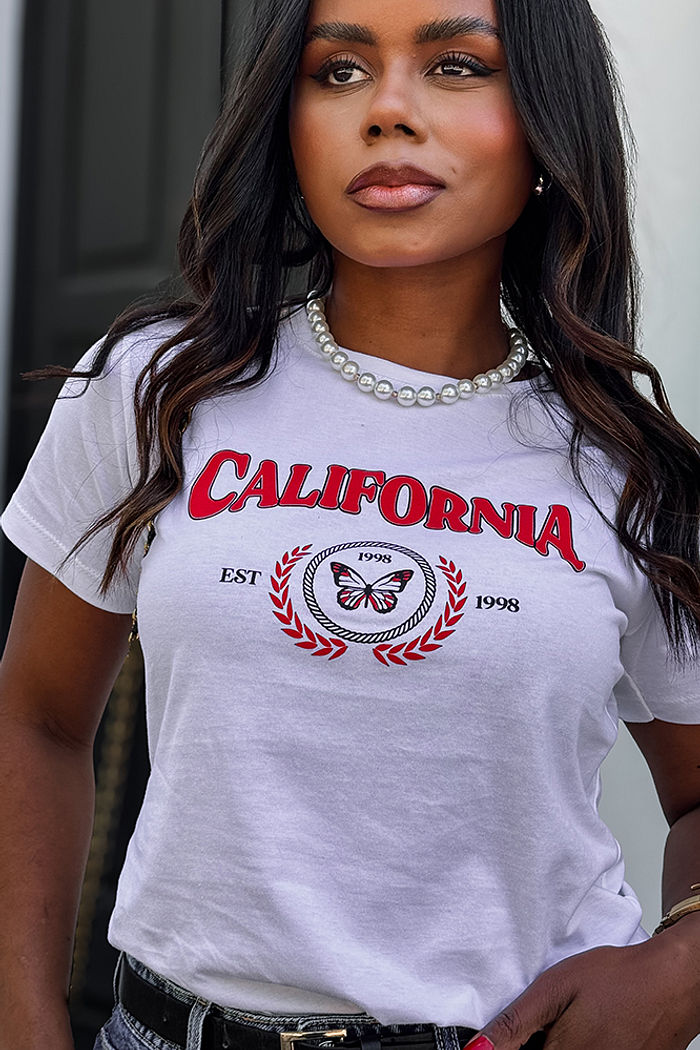 T-Shirt California Est 1998 - Neve