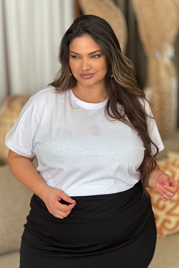 T-Shirt Básica Branco