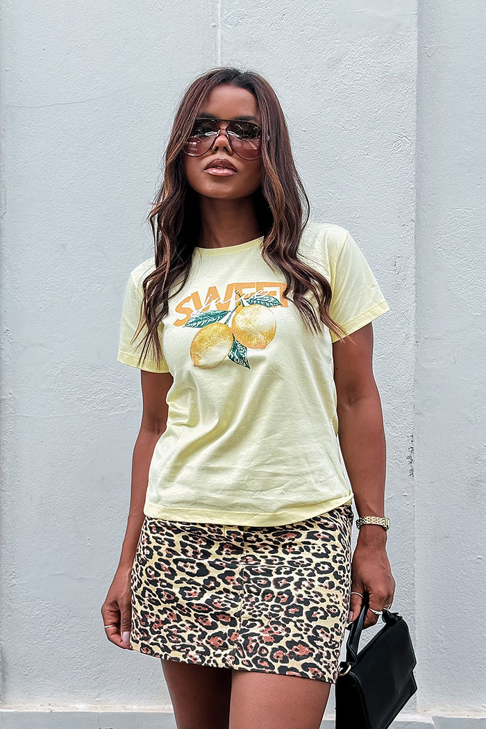 T-Shirt Sweet Juice DTF - Manteiga