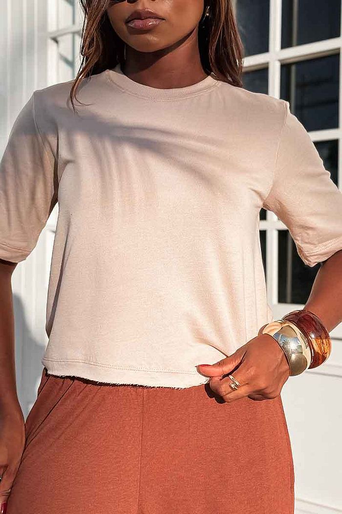 Blusa Bianca Moletinho - Bege