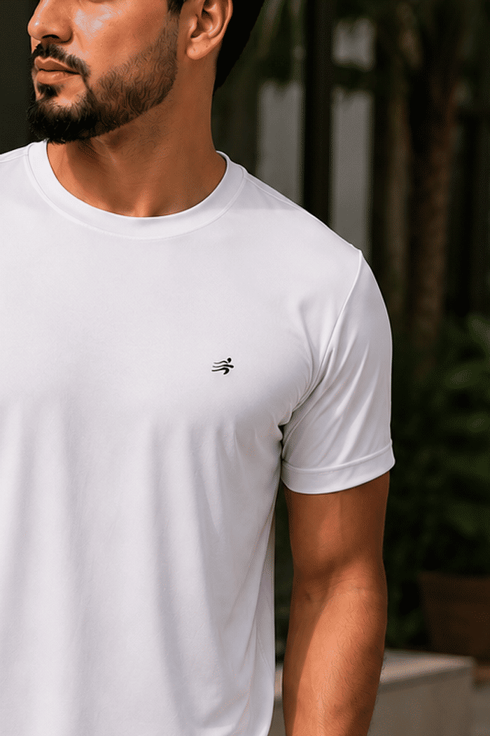 Max Tee Dry Fit Símbolo DTF - Branco