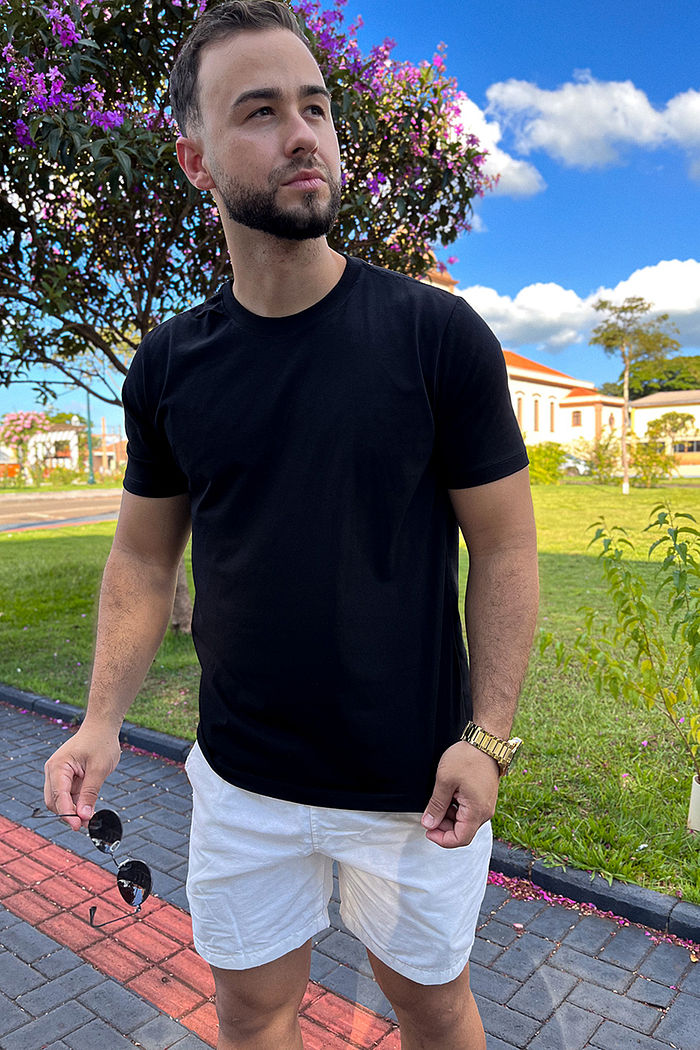 Max Tee Majestade de Jesus DTF - Preto