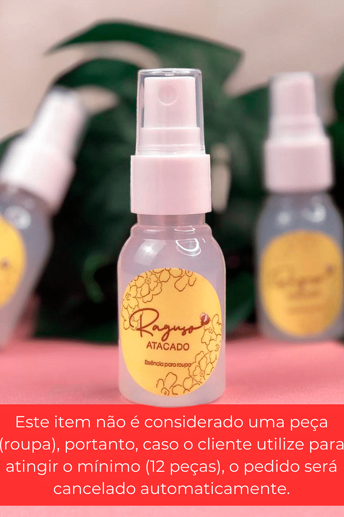 Essência para roupas 30ml