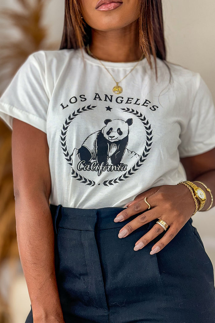 T-Shirt Los Angeles California - Neve